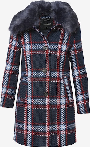 KOROSHI Talvemantel, värv sinine: eest vaates