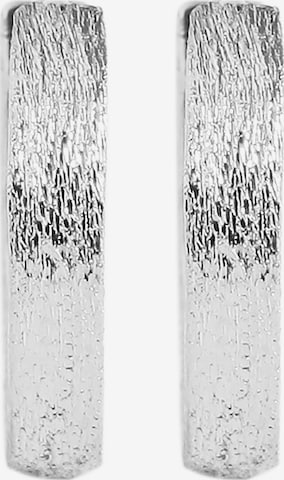 Akzent Earrings '"Emmi" aus 925 Sterlingsilber, rhodiniert, langlebig' in Silver: front