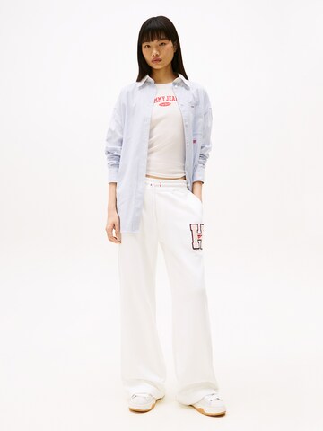 Tommy Jeans Loosefit Nadrág - fehér