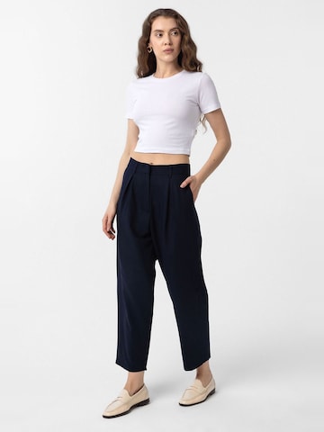 Effilé Pantalon à pince 'Laura' Antioch en bleu