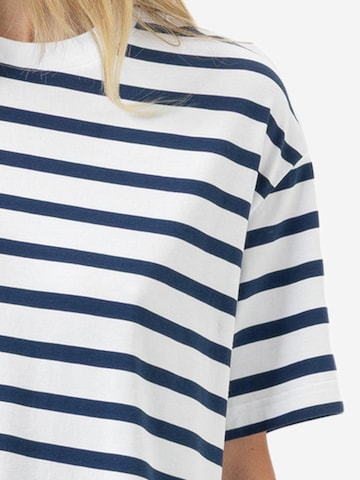 Mey Nightgown 'Breezy Stripes' in Blue