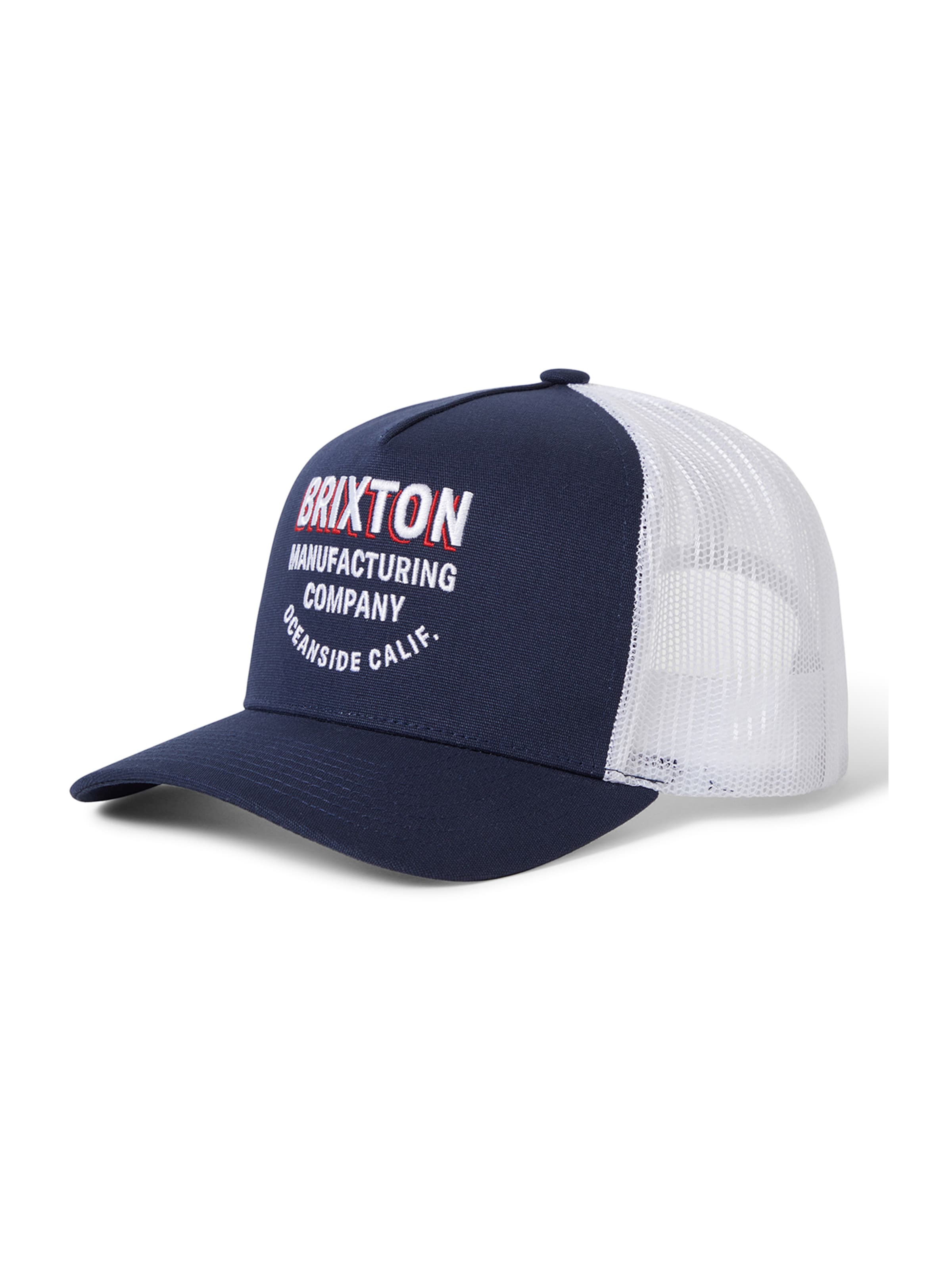 Brixton Pet in Blauw: voorkant