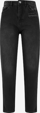 2Y Premium Regular Jeans in Schwarz: Vorderseite