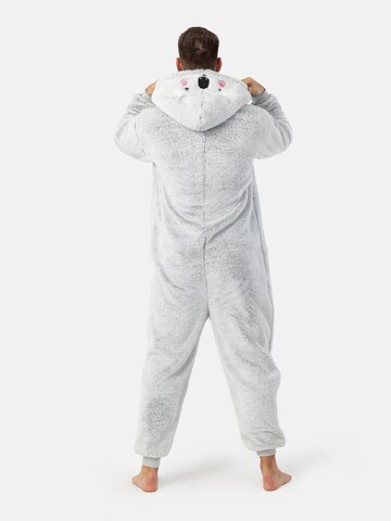 PANTONECLO Hausanzug 'Pantoneclo Men’s Overall'‌‌‌‌ in Grau