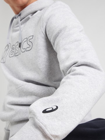 Hanorac sport de la ASICS pe gri