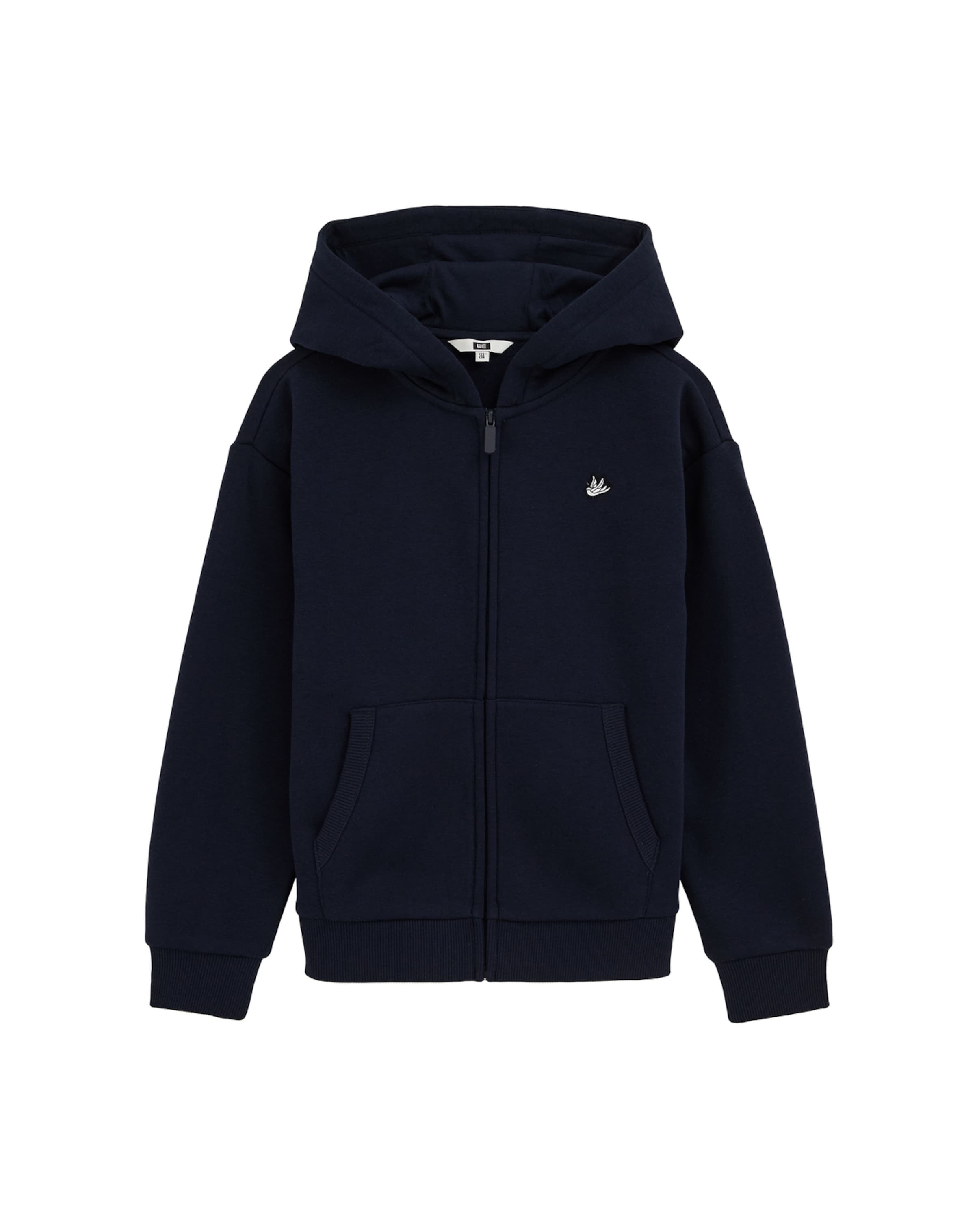 WE Fashion Mikina – modrá: přední strana