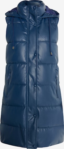 Gilet 'Lurea' Usha en bleu : devant