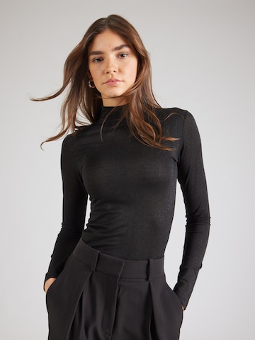 QS Shirt in Black: front