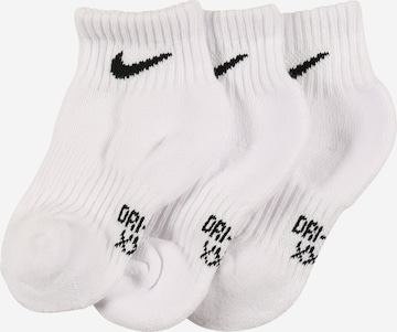 Chaussettes Nike Sportswear en blanc : devant