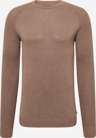 QS Sweater in Brown: front