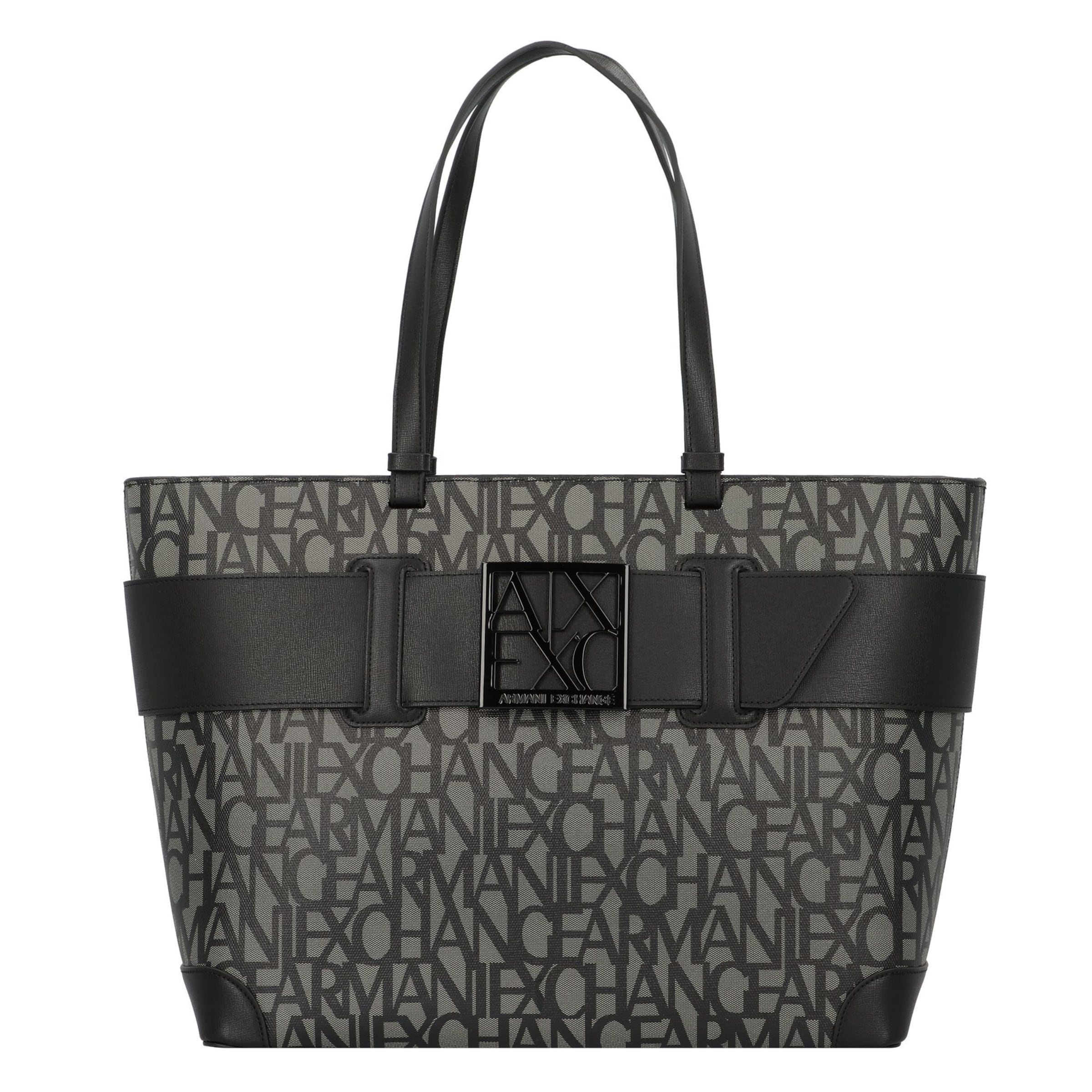 ARMANI EXCHANGE Shopper in Black: front