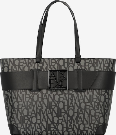 ARMANI EXCHANGE Shopper torba u antracit siva / crna, Pregled proizvoda