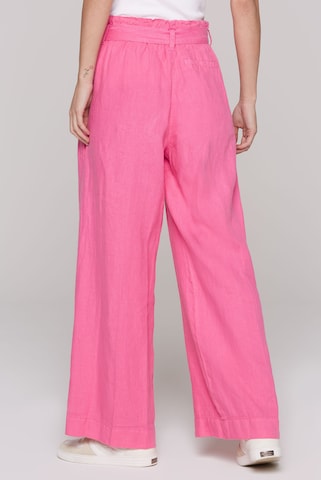 Soccx Wide leg Pants in Pink