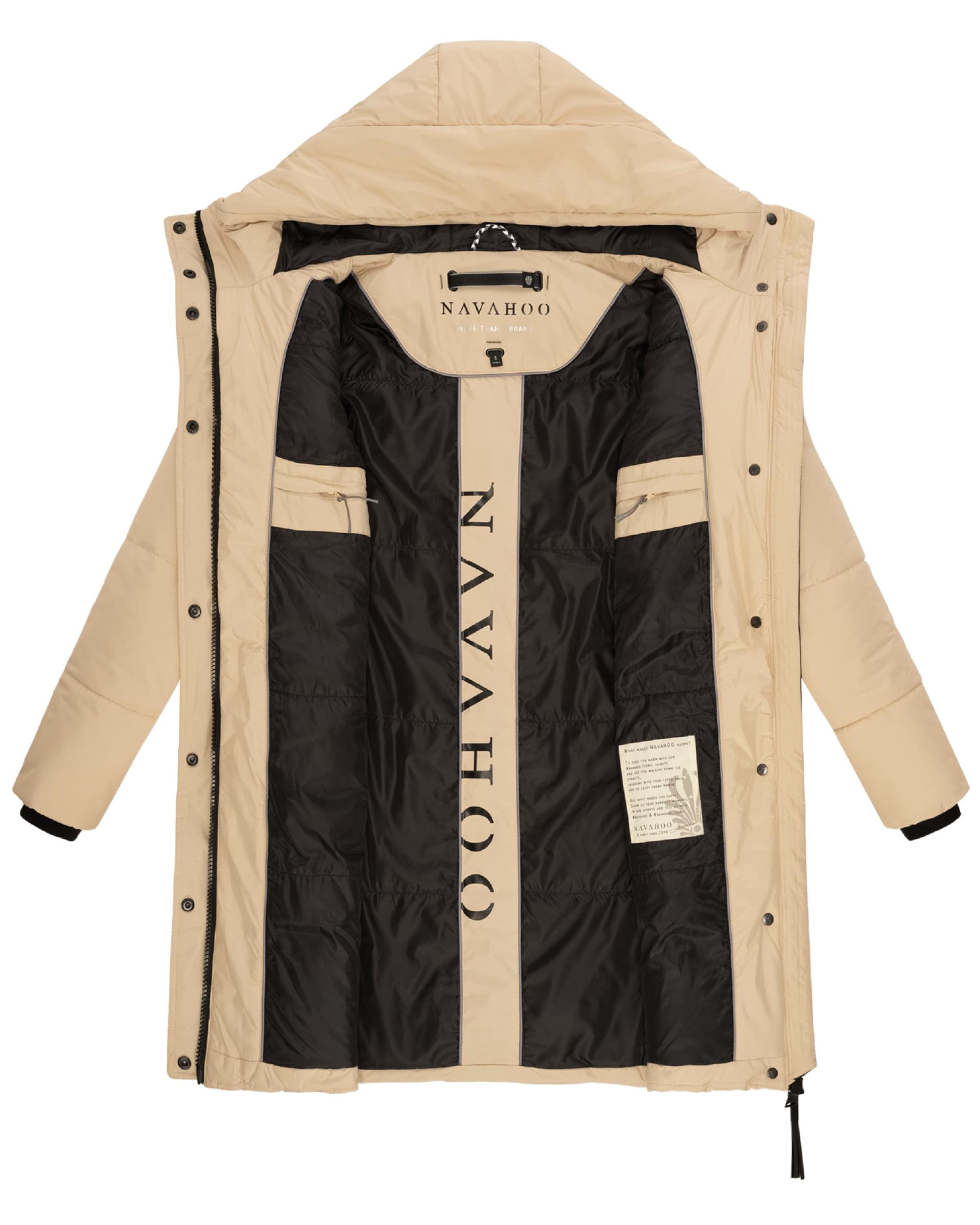 bēšs NAVAHOO Ziemas mētelis 'Zuckertatze XIV'