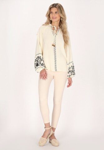 usha FESTIVAL Blouse 'Festival' in Beige