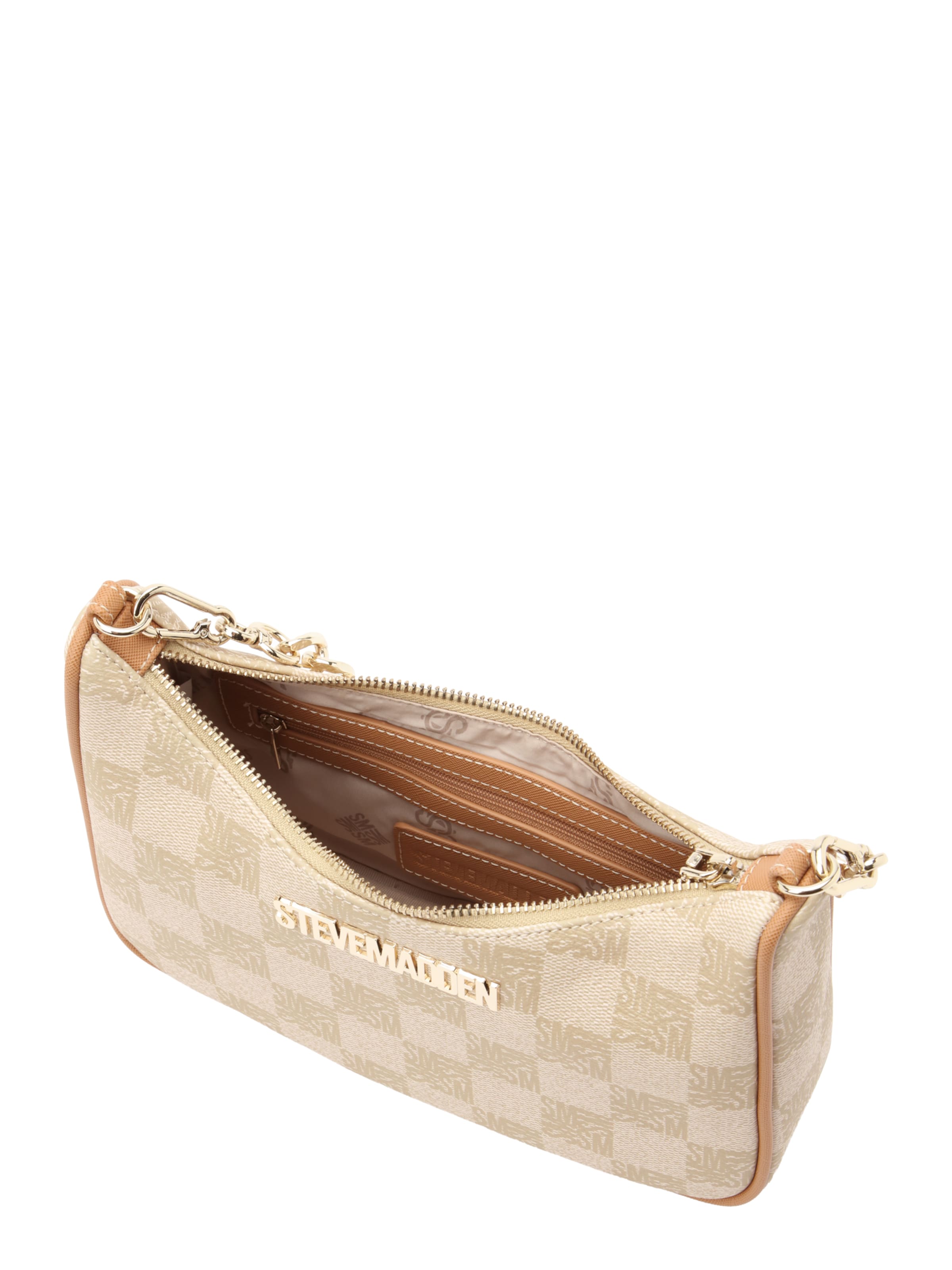 STEVE MADDEN Axelremsväska 'Bvital-7' i beige: topp