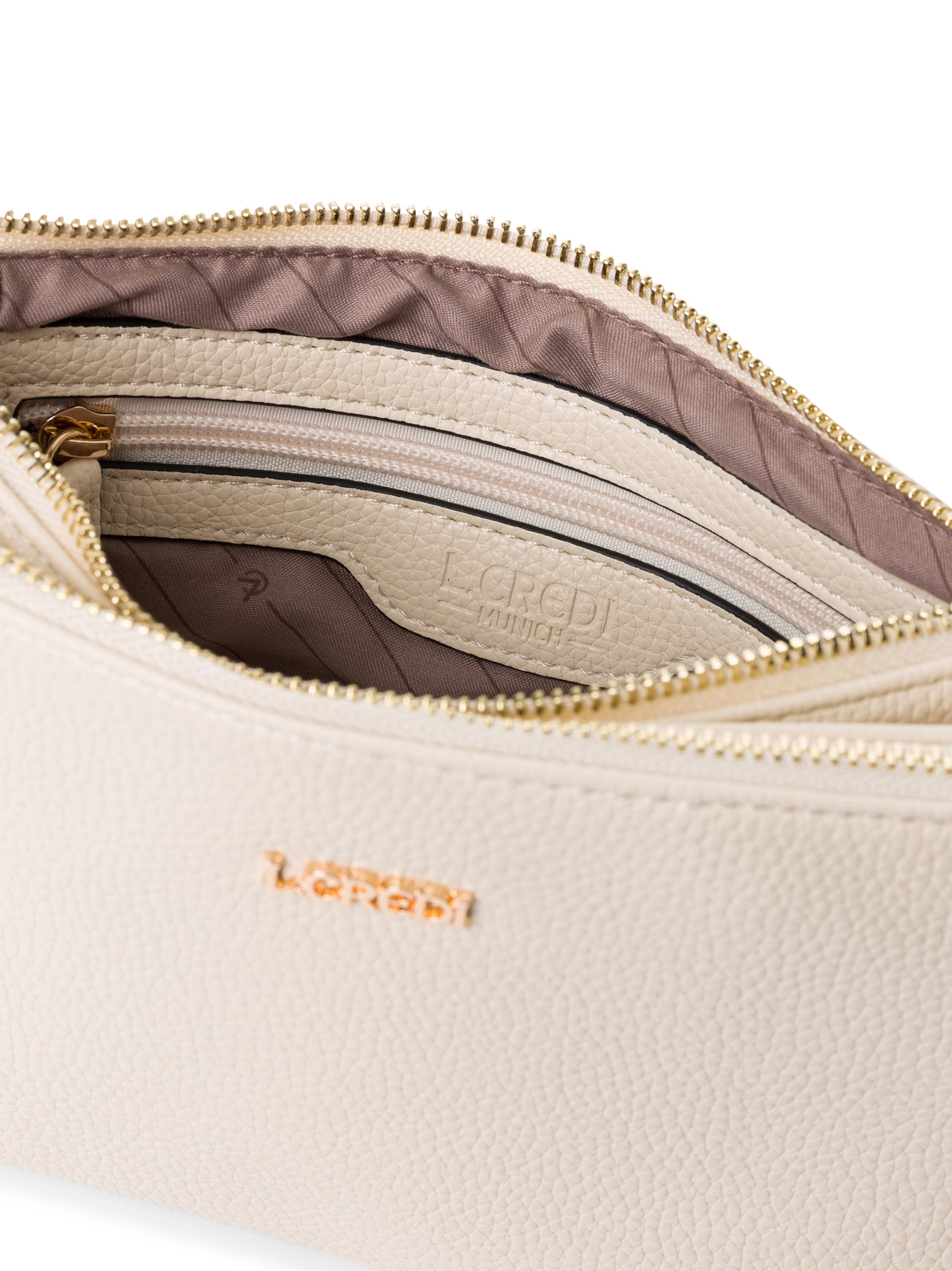 L.CREDI Taška přes rameno ' Ella ' – béžová