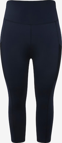 Ulla Popken Skinny Leggings in Blau: Vorderseite
