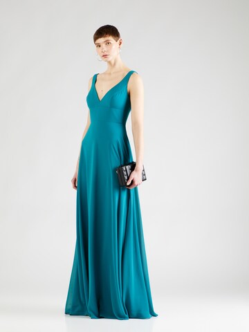 STAR NIGHT - Vestido de noche en verde: frente