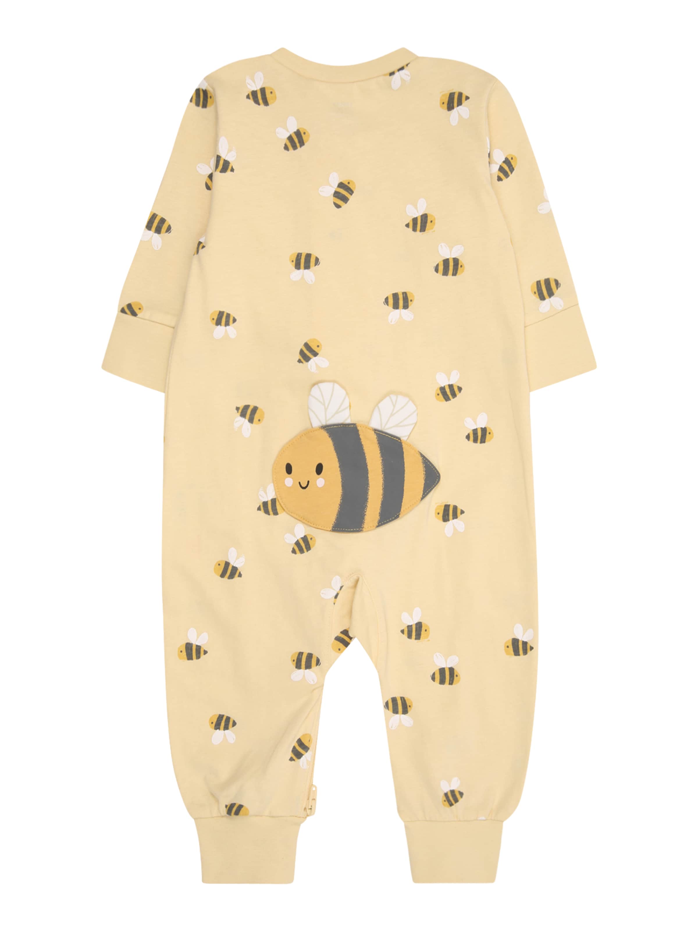 Lindex Pyjamas 'Bumblebee' in Gelb
