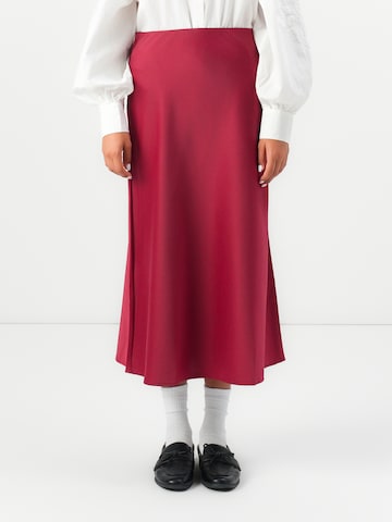 YAS Skirt 'YASPELLA' in Red: front