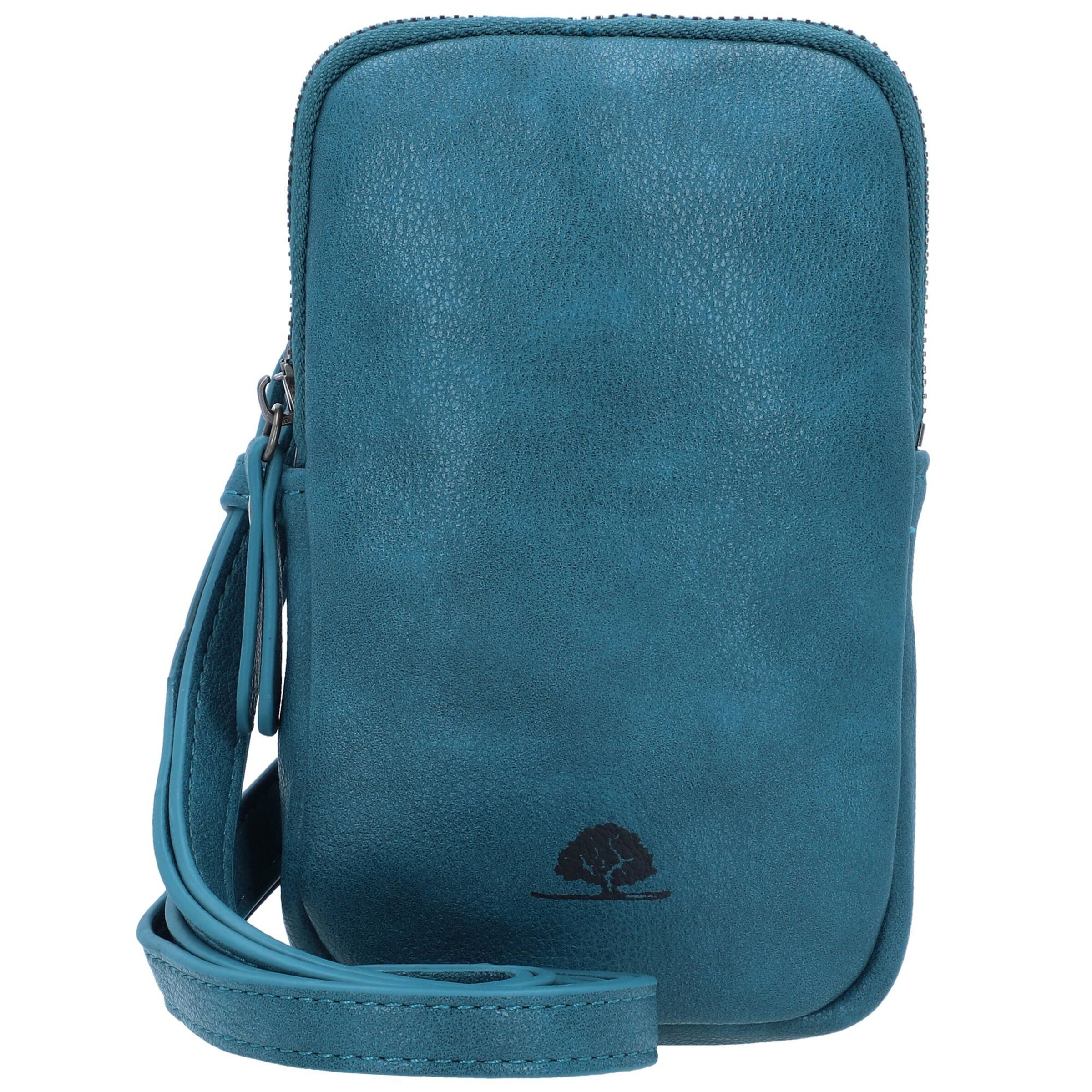 Custodia per smartphone 'Mad'l Dasch Traudl' di GREENBURRY in blu: frontale