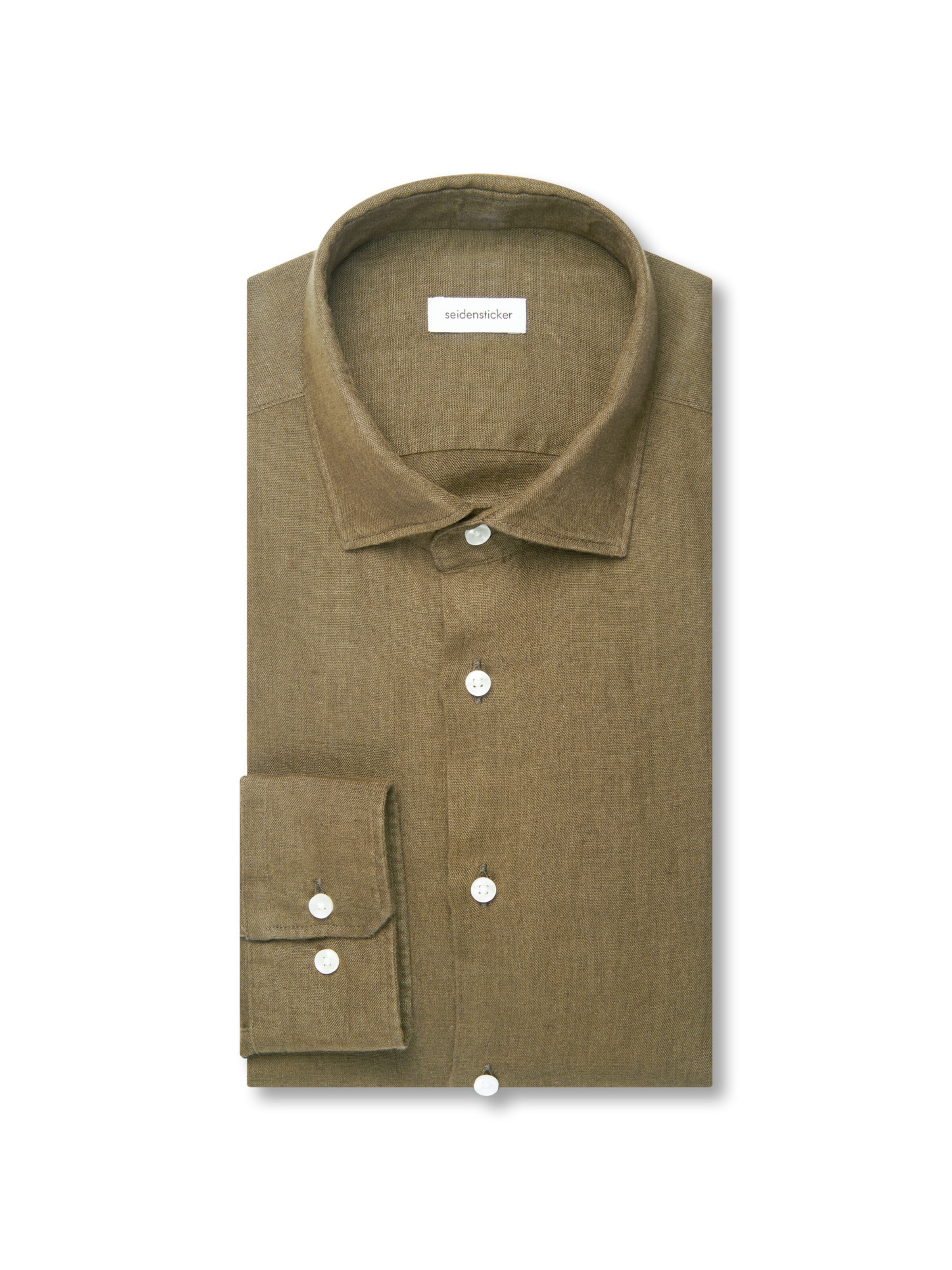 Coupe regular Chemise SEIDENSTICKER en vert