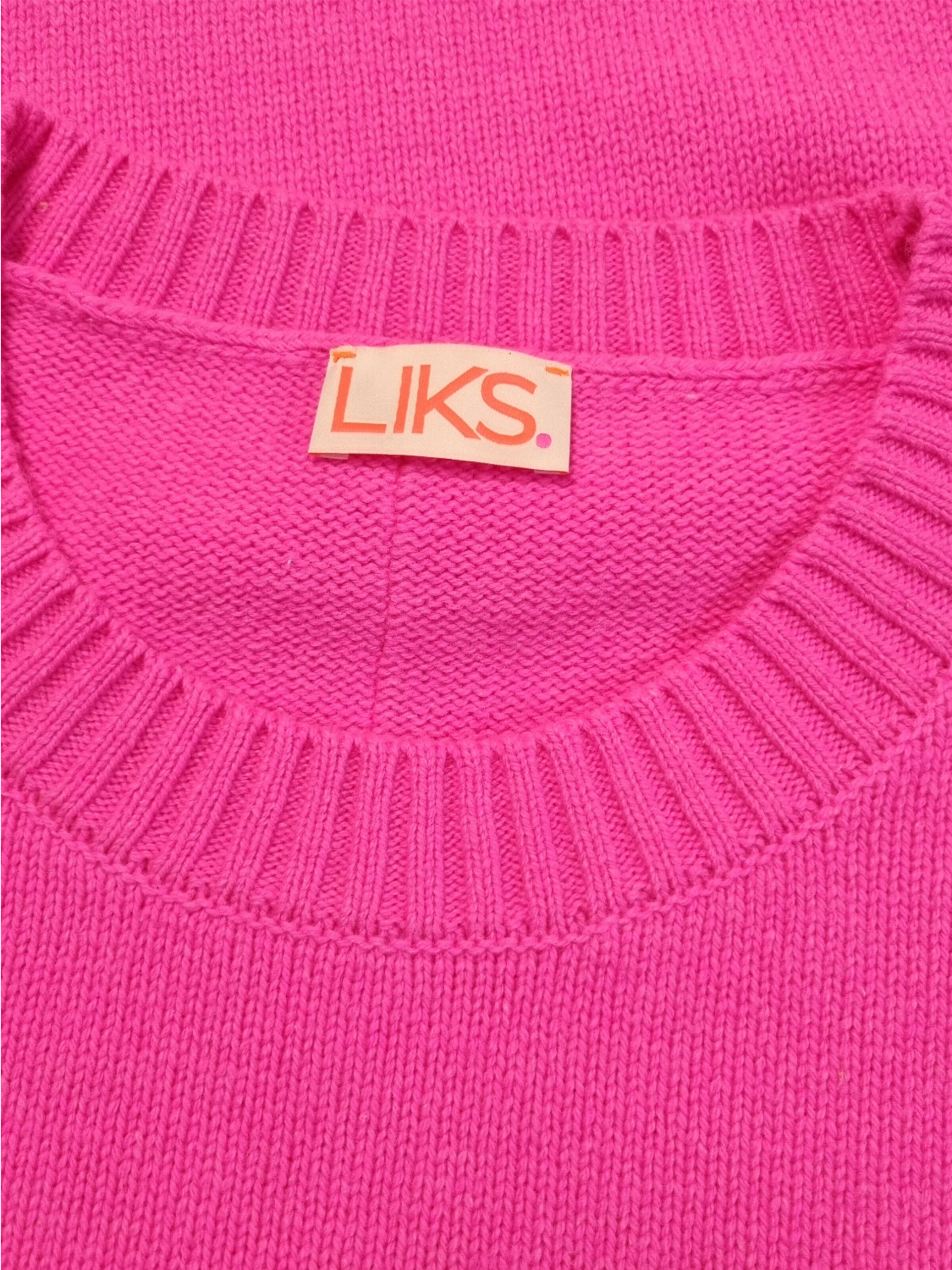 LIKS. Munich Pullover 'Stars'‌‌‌‌‌‌‌‌‌ in Pink