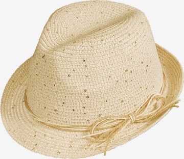 Chaplino Hat in Beige: front