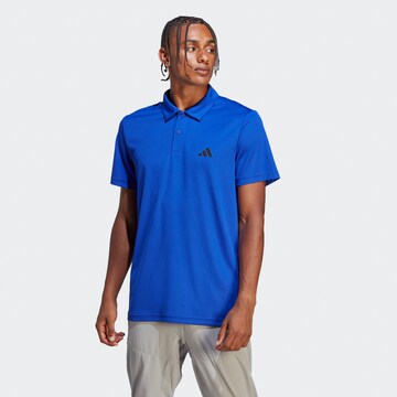 ADIDAS PERFORMANCE Performance shirt 'Train Essentials' in Blue: front