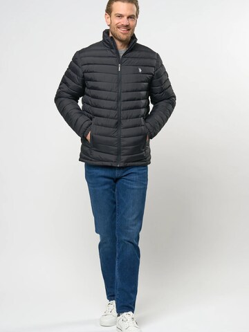 U.S. POLO ASSN. Overgangsjakke 'Chason' i sort