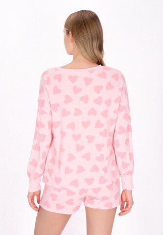 MYMO Short Pajama Set in Pink