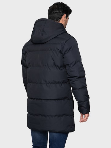 Threadbare Winter Coat 'Belle Vue' in Blue