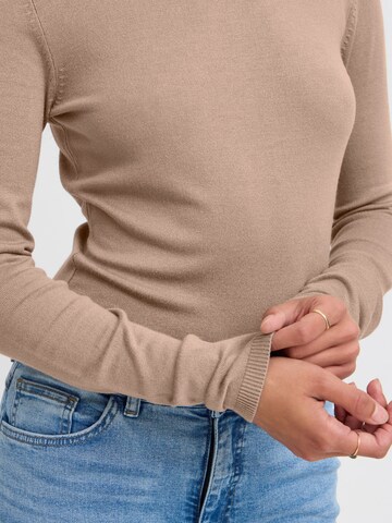Pull-over 'Mafa' ICHI en beige