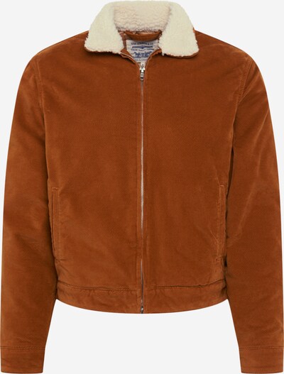 Levi's Made & Crafted Veste mi-saison en caramel / blanc cassé, Vue avec produit