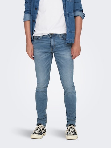 Only & Sons Baggy Jeans 'Loom' in Blauw