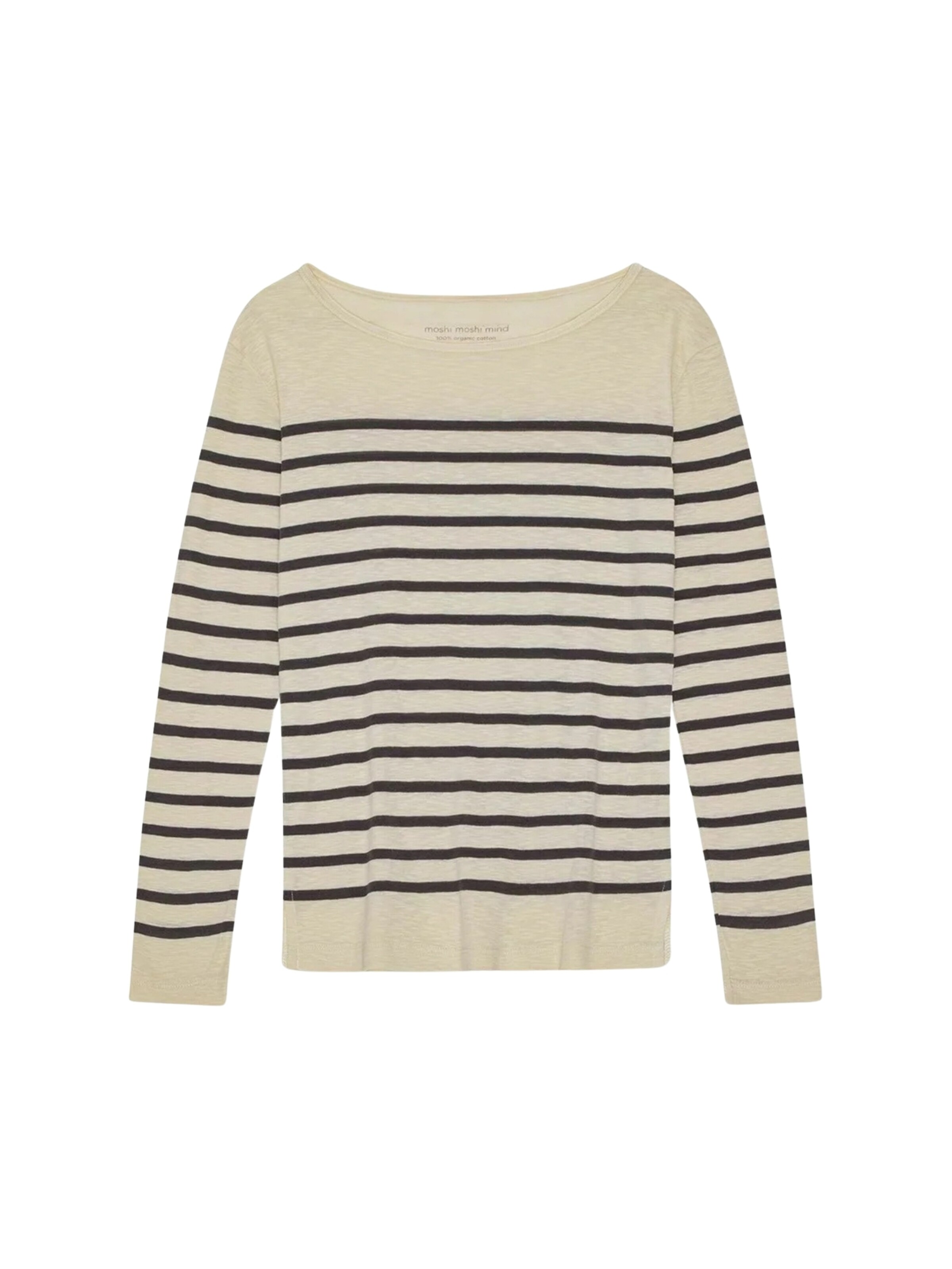 moshi moshi mind Tričko 'Clear' – béžová: přední strana