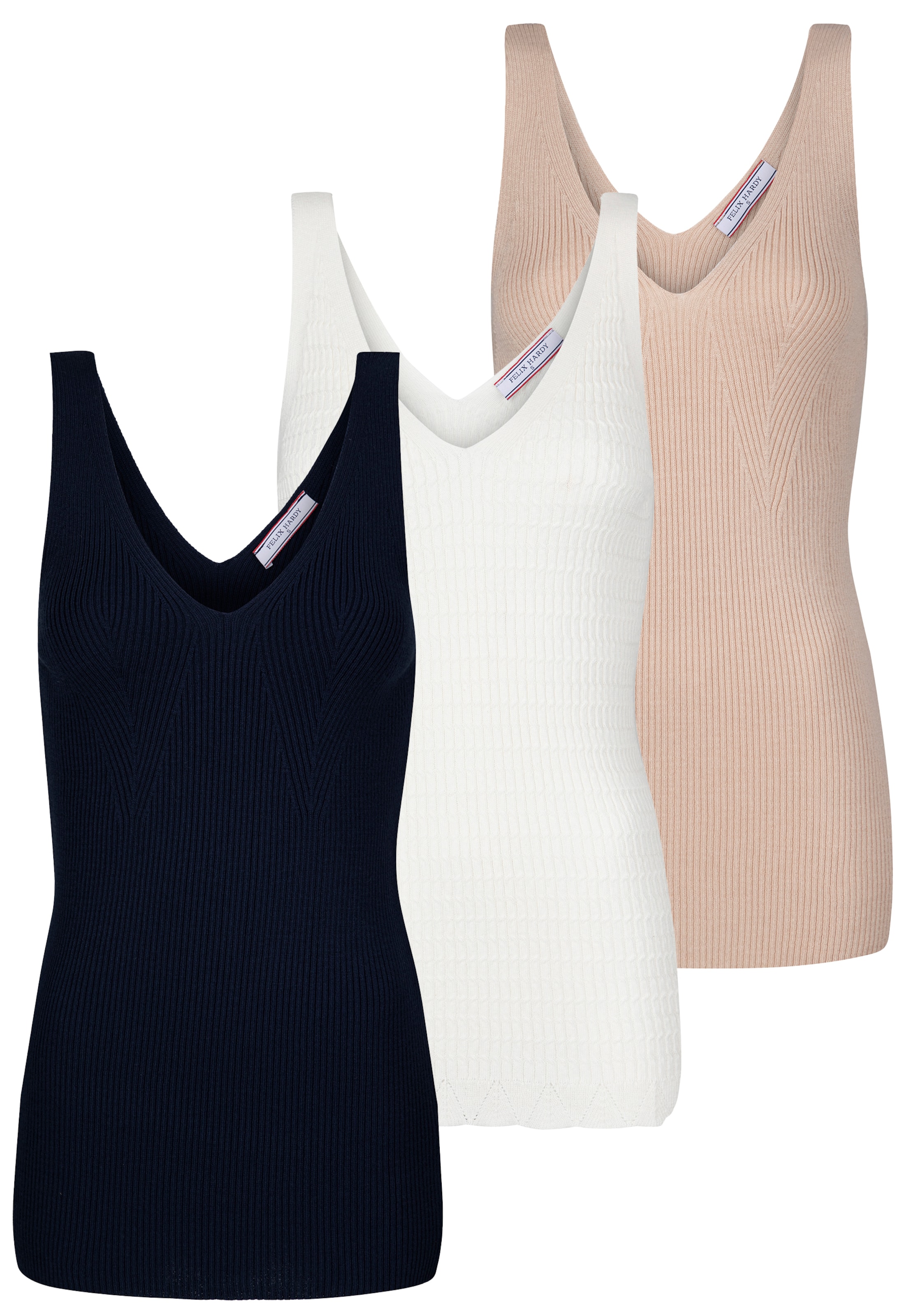 smėlio Felix Hardy Palaidinė be rankovių: priekis