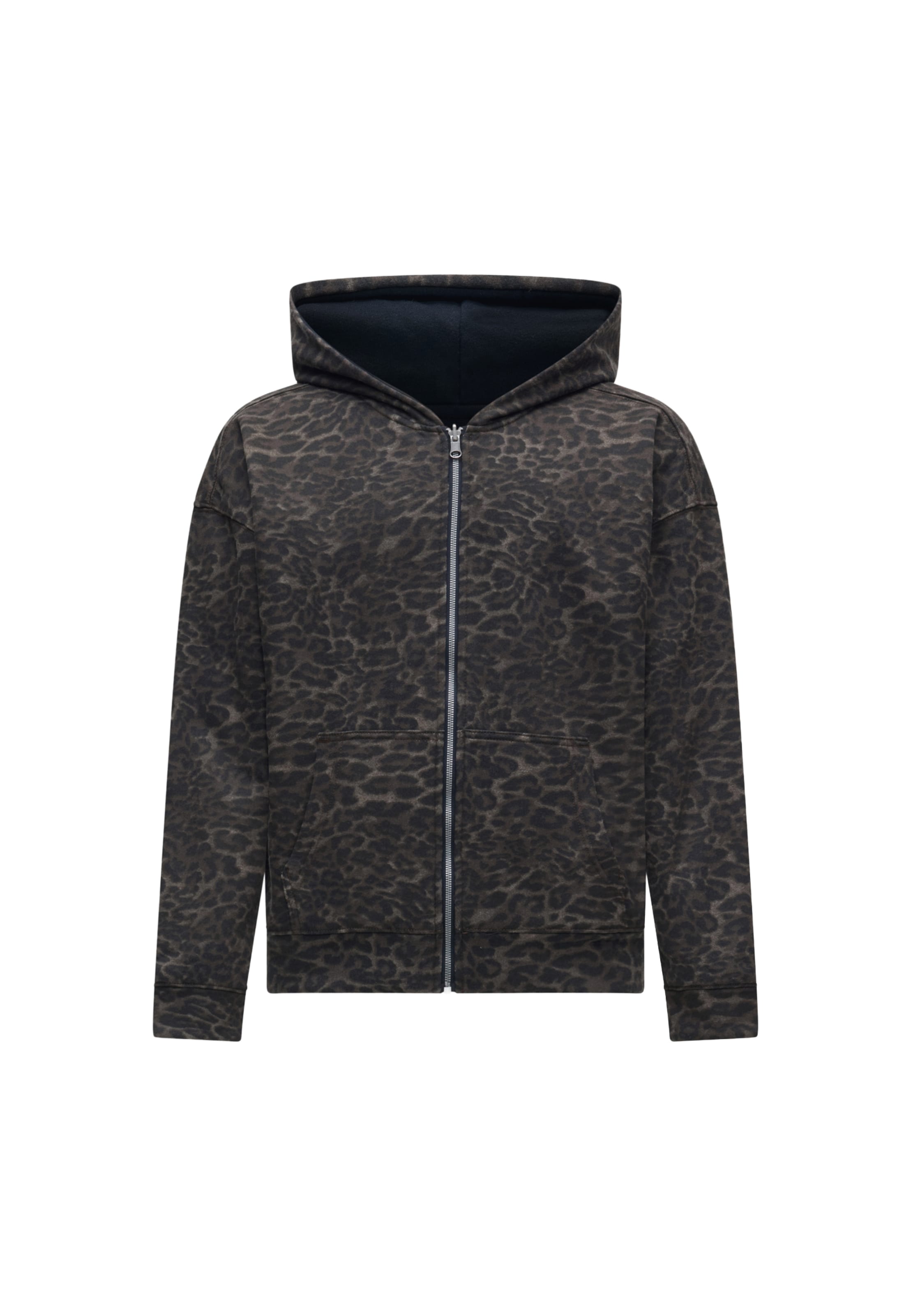 HOLLISTER Mikina ve velikosti S - hnědá / tmavě hnědá / černá, Produkt