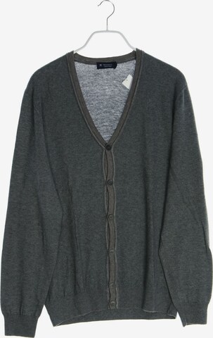 Hackett London Sweater & Cardigan in L in Grey: front