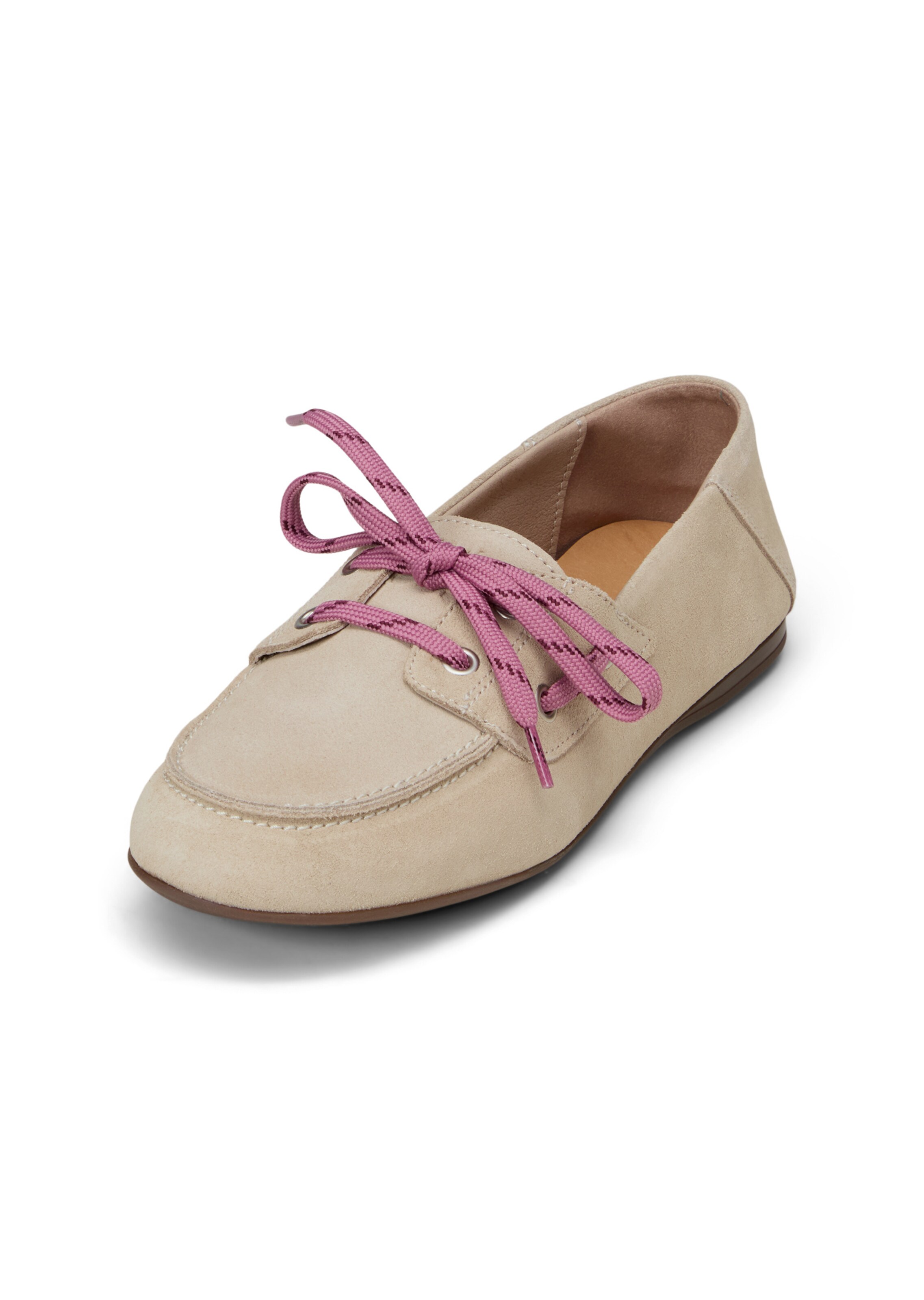 Marc O'Polo Mokassin in Beige: Vorderseite