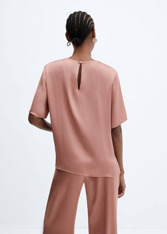 MANGO Blouse 'Massim' in Pink