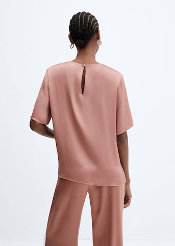 Bluză 'Massim' de la MANGO pe roz