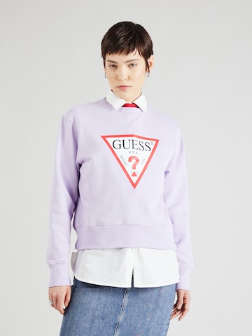 GUESS Sweatshirt i lilla: forside