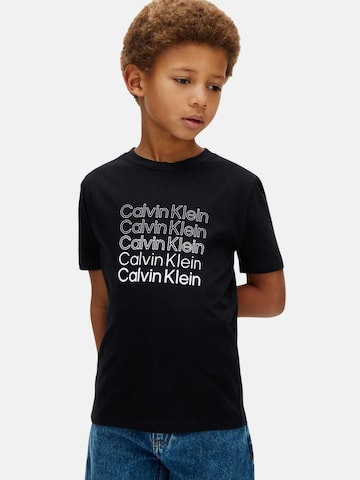 T-Shirt Calvin Klein Kids en noir