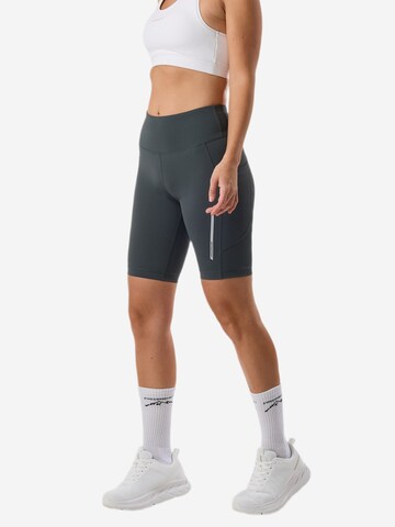 SWEDEMOUNT Skinny Sportbroek 'Core' in Groen