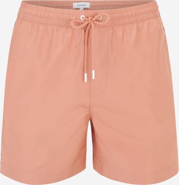 Calvin Klein Swimwear Badshorts i rosa: framsida