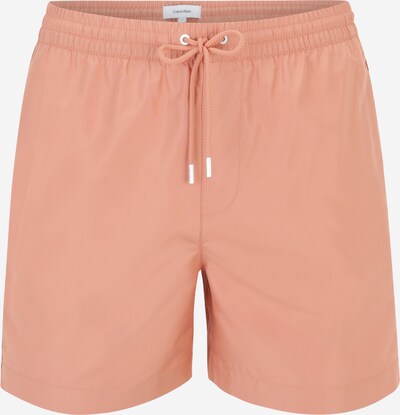 Calvin Klein Swimwear Badeshorts in pink / weiß, Produktansicht