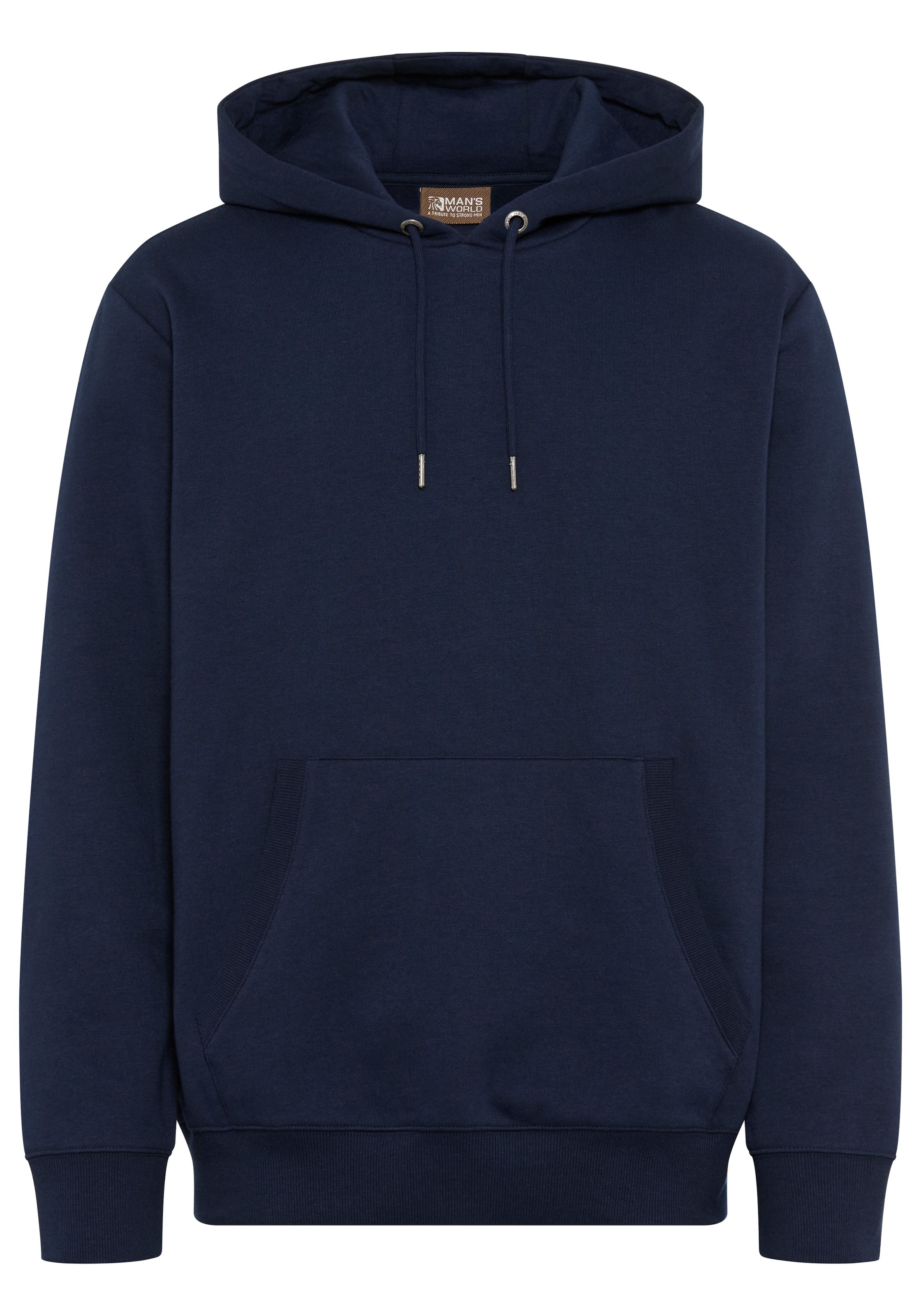 Man's World Sweatshirt in Blue: front