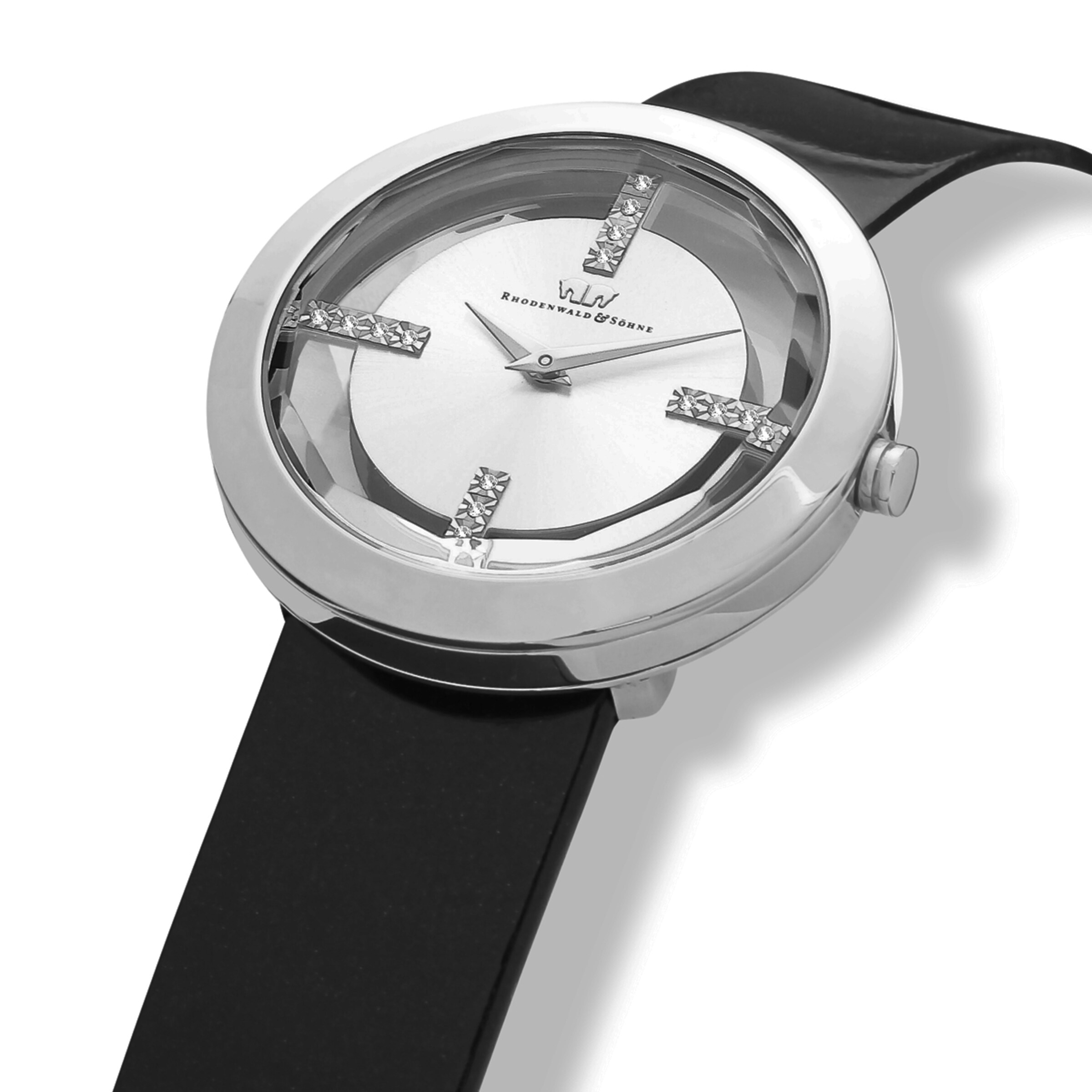 Rhodenwald & Söhne Analog watch in Black